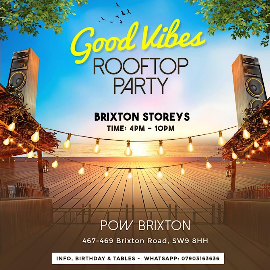 Good Vibes - Summer Rooftop Day Party