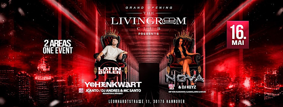 GRAND OPENING - THE LIVING ROOM HANNOVER
