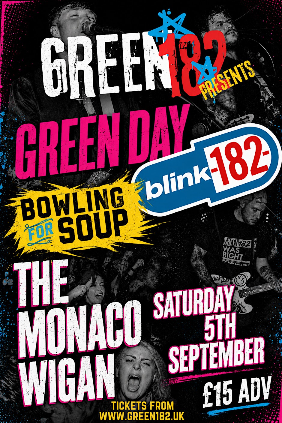 GREEN 182 & BOWLING FOR WHO? -The Ultimate Pop-Punk Showdown