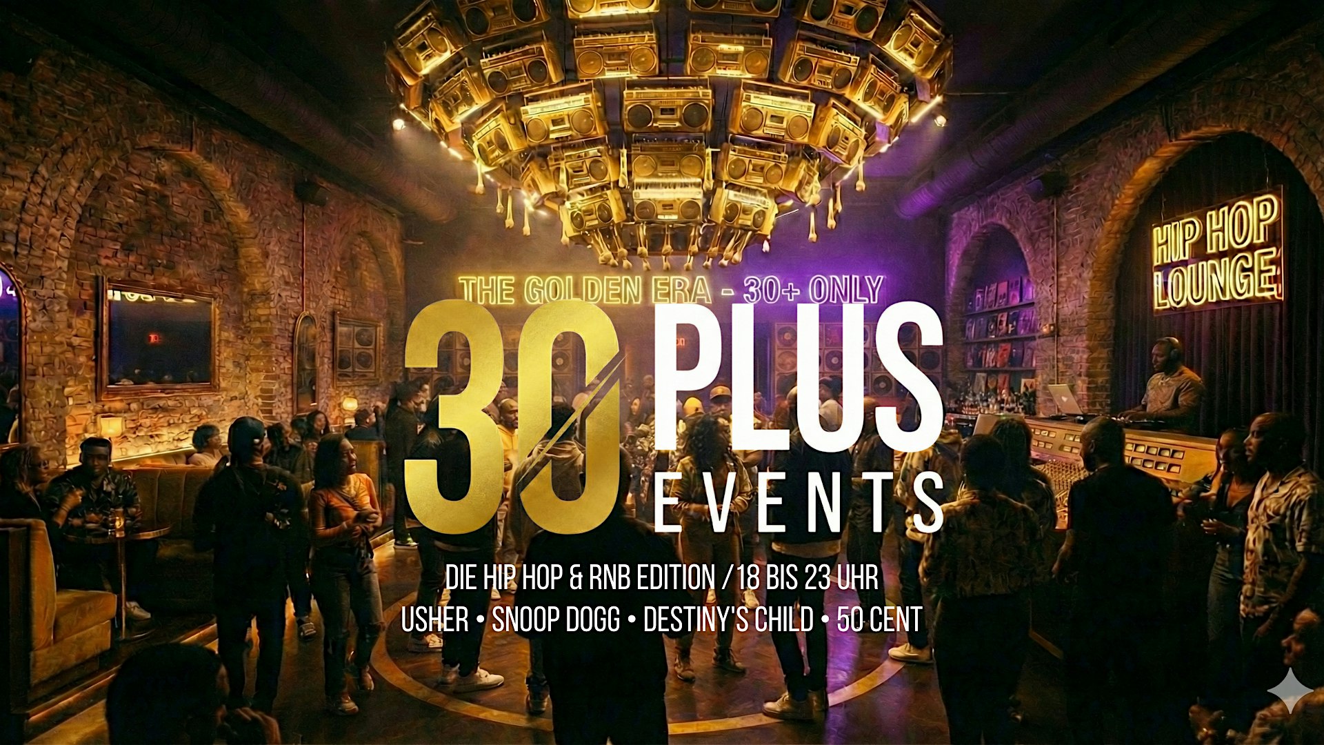 Hamburg  X Ü30 Hip Hop Party  – Best of 90s & 2000s