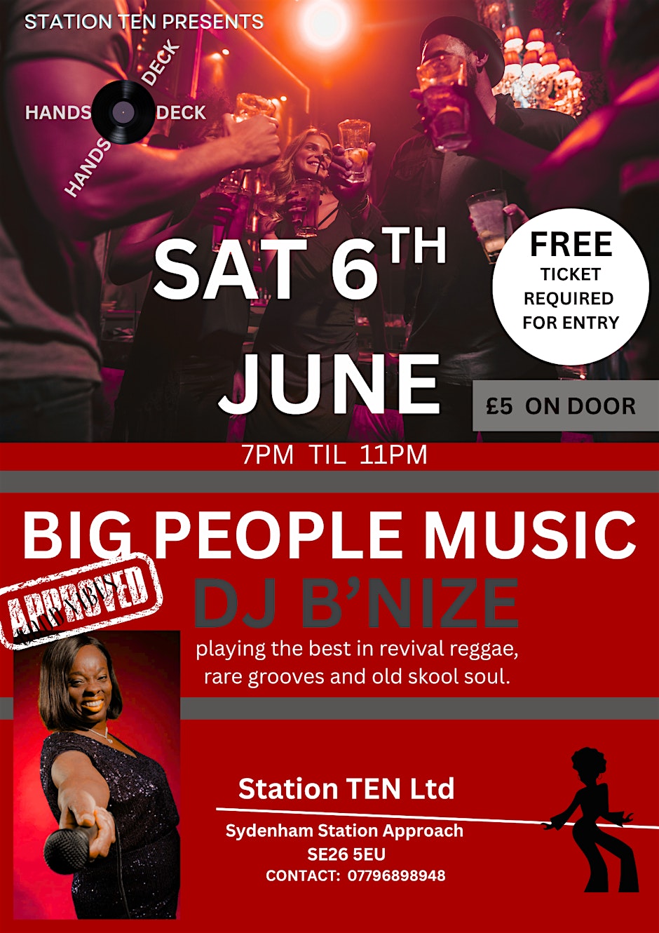HANDS ON DECK: Revival reggae, rare grooves and old skool soul