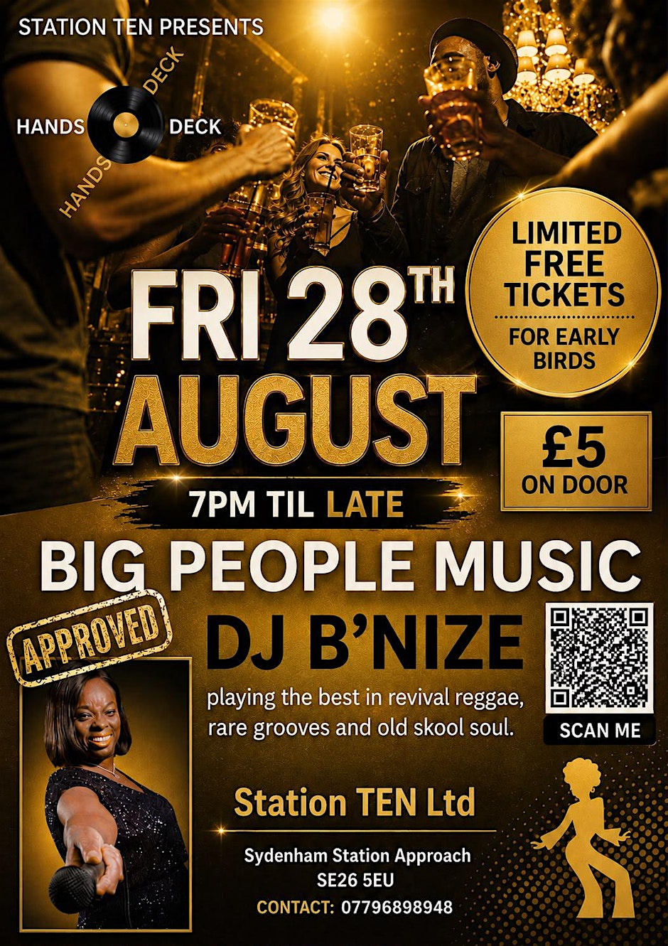 HANDS ON DECK: Revival reggae, rare grooves and old skool soul
