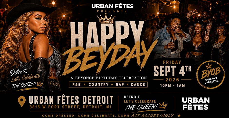 HAPPY BEYDAY "A Beyoncé Birthday Celebration" (R&B • Country • Rap • Dance)