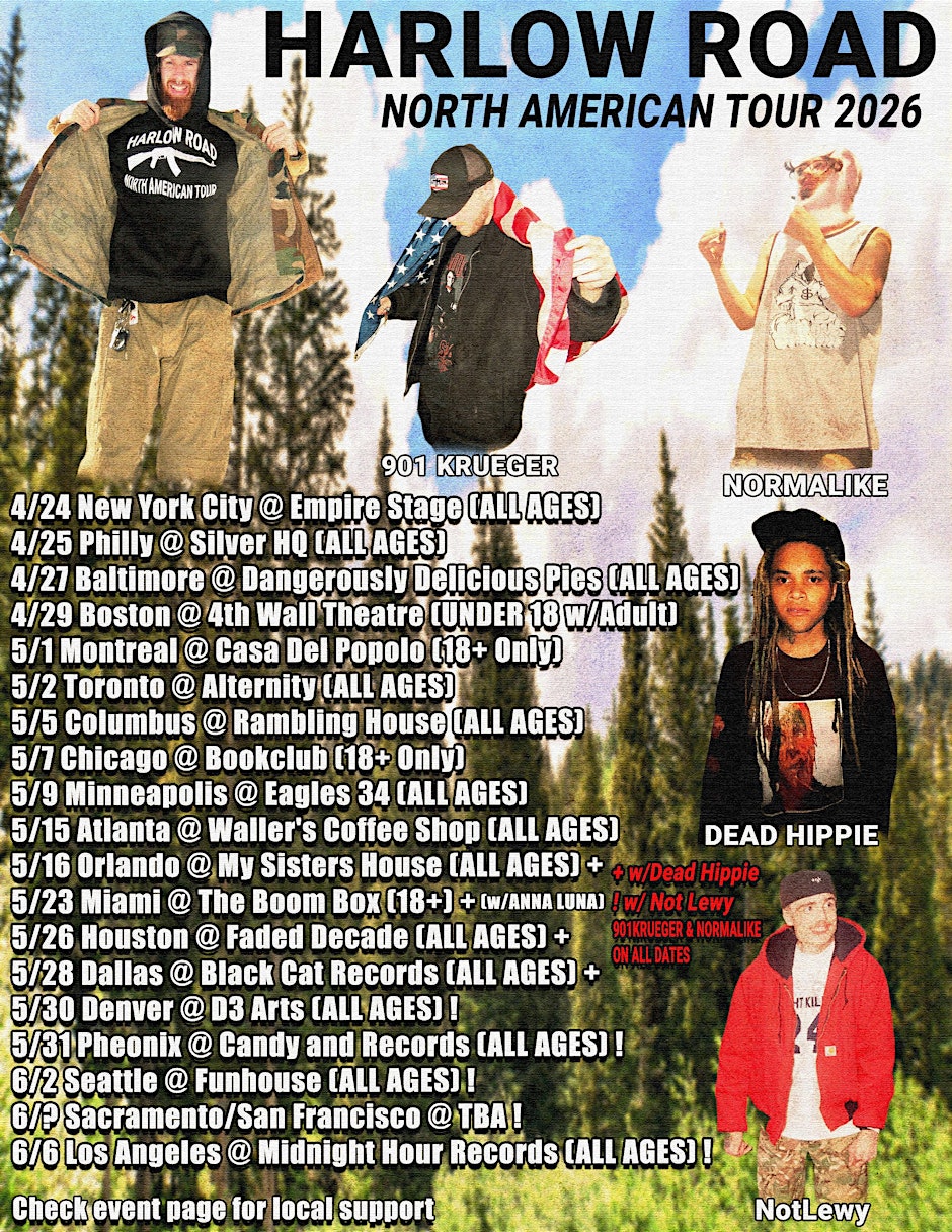 HARLOW ROAD//901KRUEGER//NORMALIKE LIVE IN NYC!!! @EMPIRE STAGE!!!