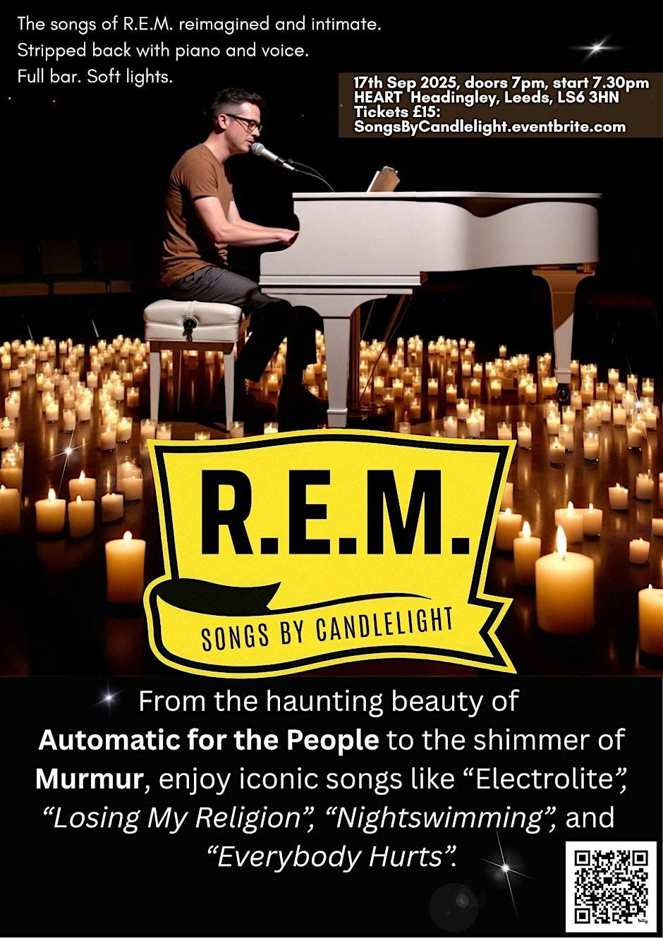 Hebden Bridge: R.E.M. Songs by Candlelight