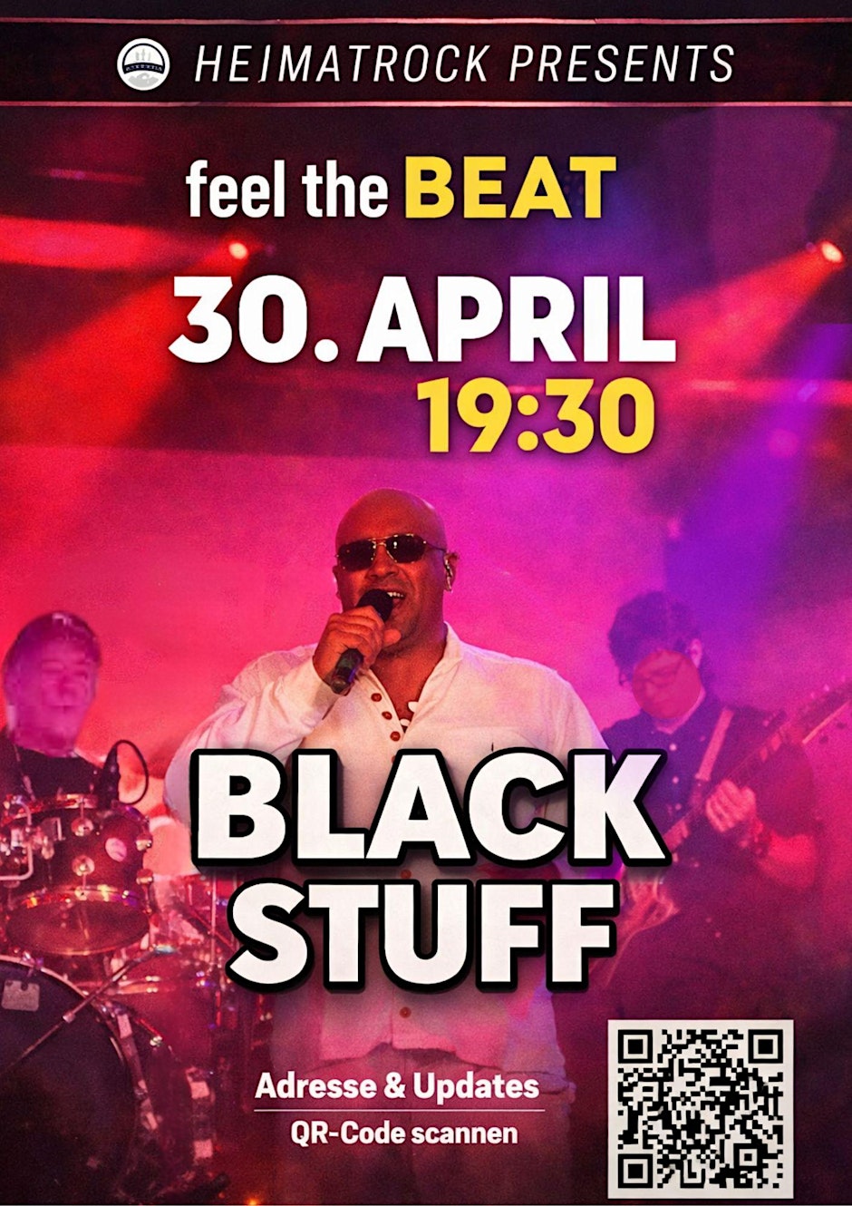 HeimatRock präsentiert: Tanz in den Mai mit Black Stuff