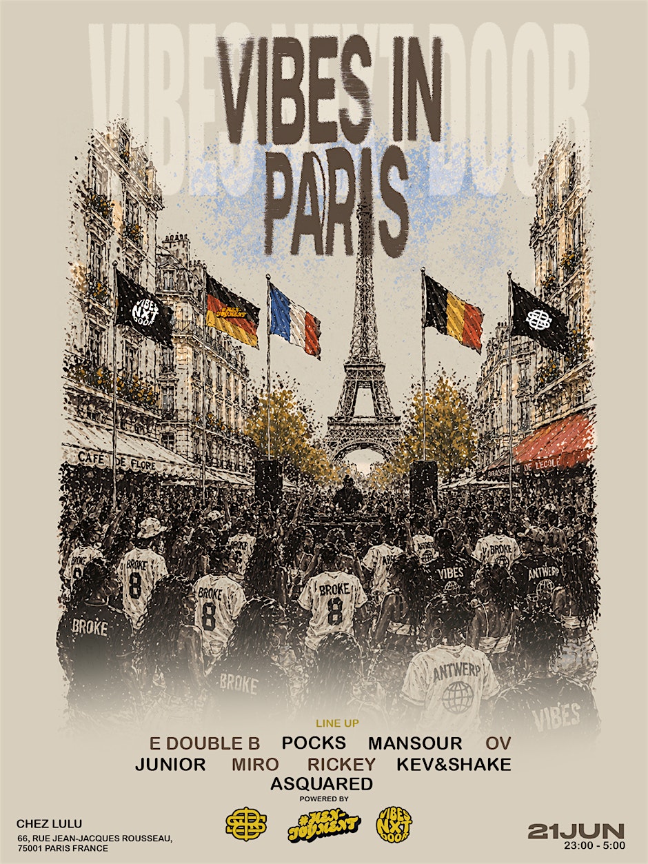HENJOYMENT x VIBESNEXTDOOR: VIBES IN PARIS