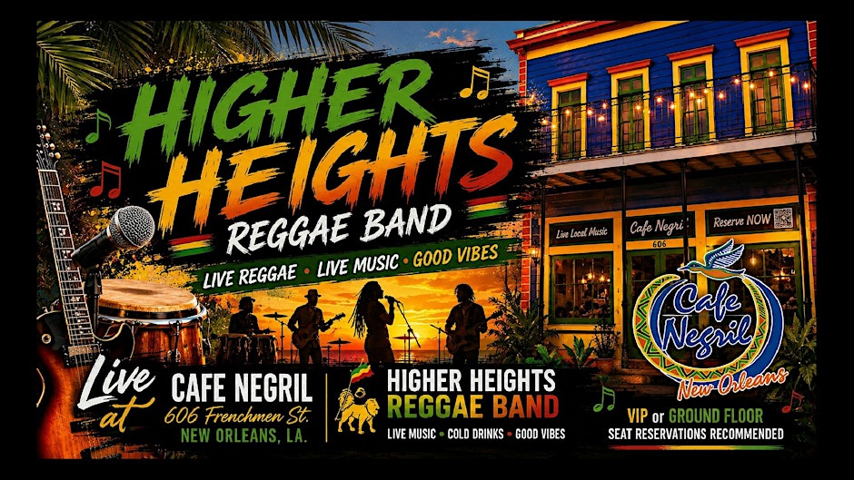 Higher Heights Reggae & R&B LIVE