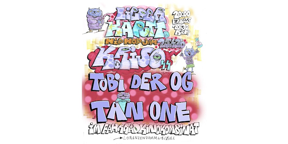 HIP HOP JAM IM FKK mit Kriso, TanOne & Tobi der OG