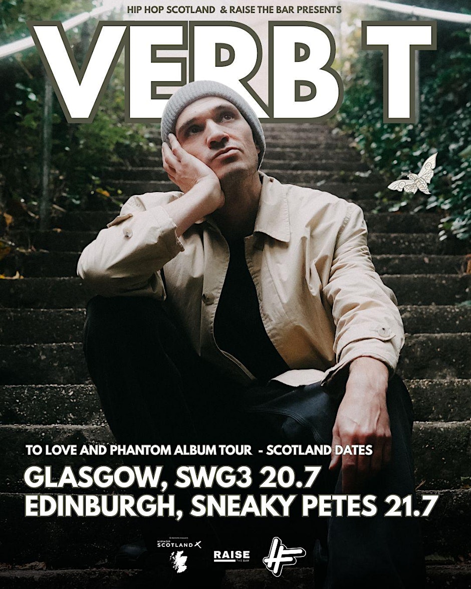 Hip Hop Scotland presents: Verb T | Glasgow