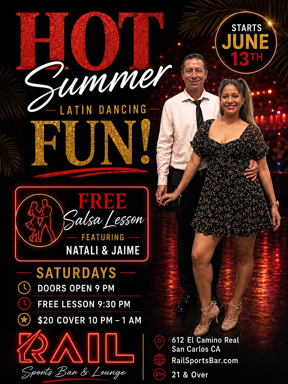 Hot Summer Latin Nights at Rail Sports Bar & Lounge