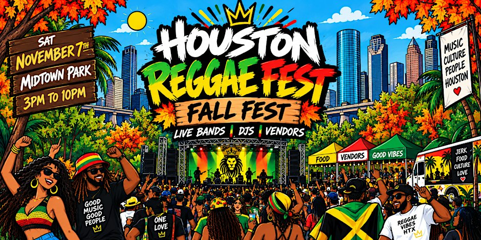 Houston Reggae Fall Fest Vendor Registration