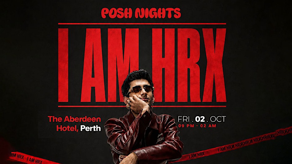 I AM HRX (Perth) - Bollywood DJ x live Darbuka