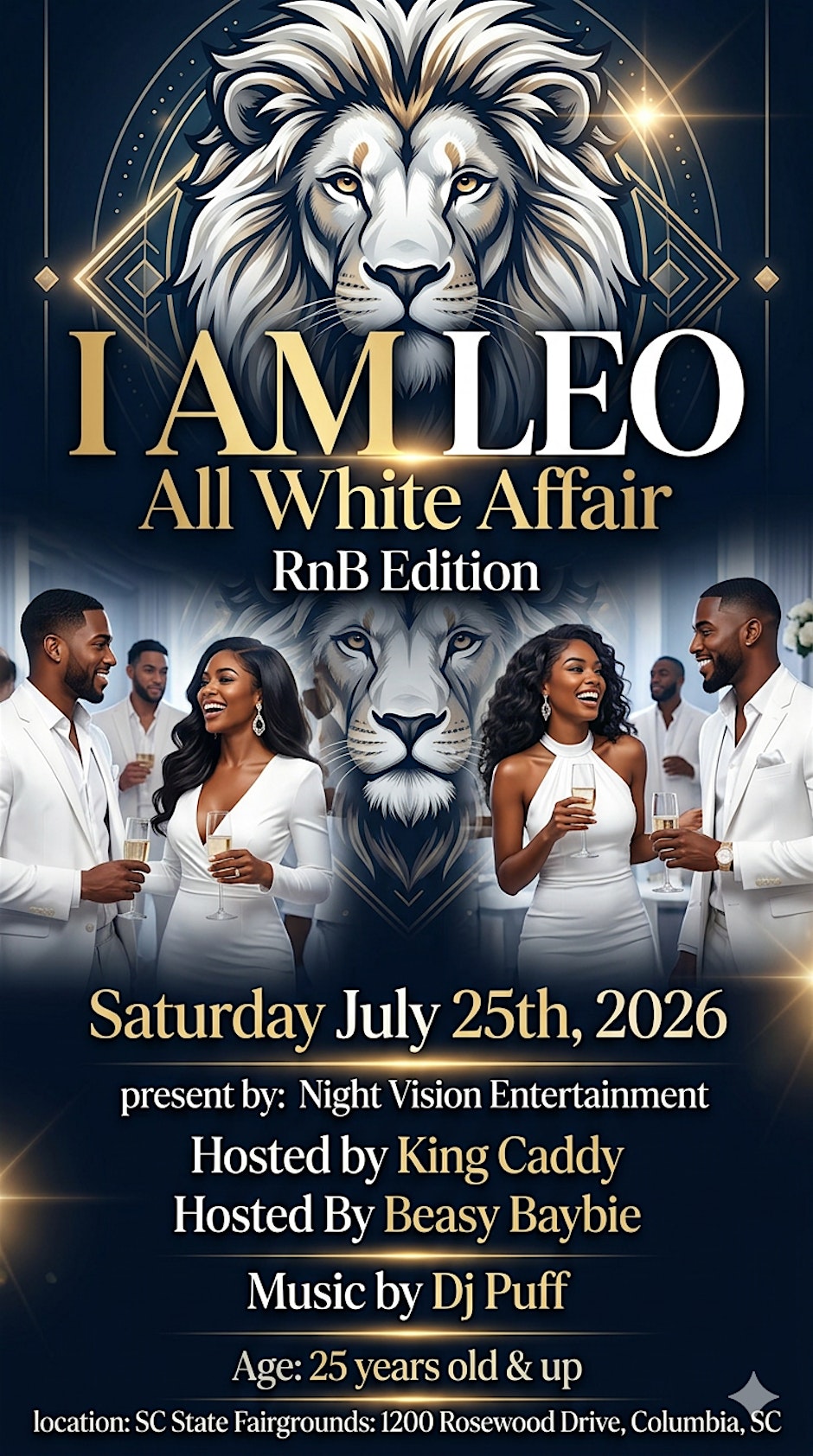 I AM LEO (ALL WHITE AFFAIR) R&B  EDITION