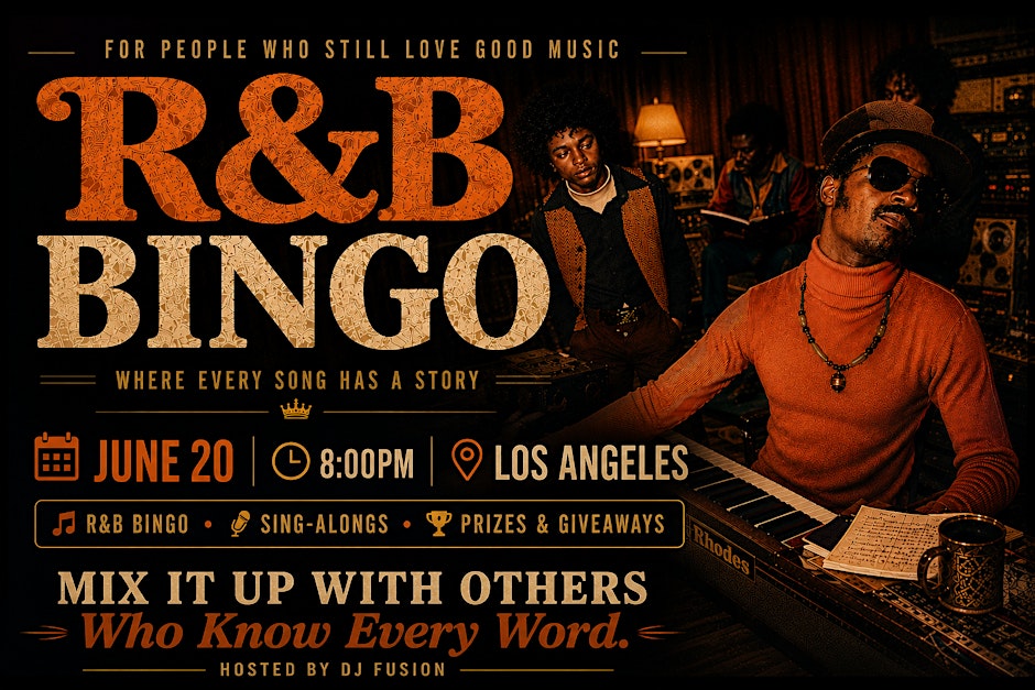 I ❤️R&B Bingo | Los Angeles