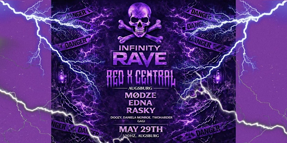 INFINITY RAVE x RED X CENTRAL