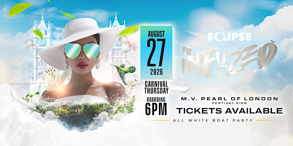 INFUZED All White Boat Party - Carnival Thursday