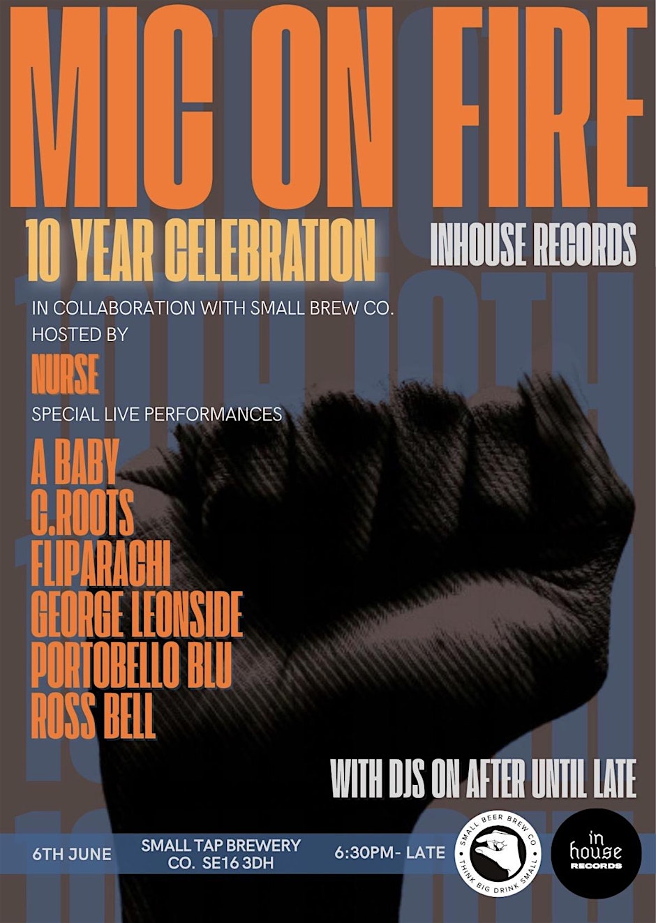 InHouse Records presents Mic on Fire