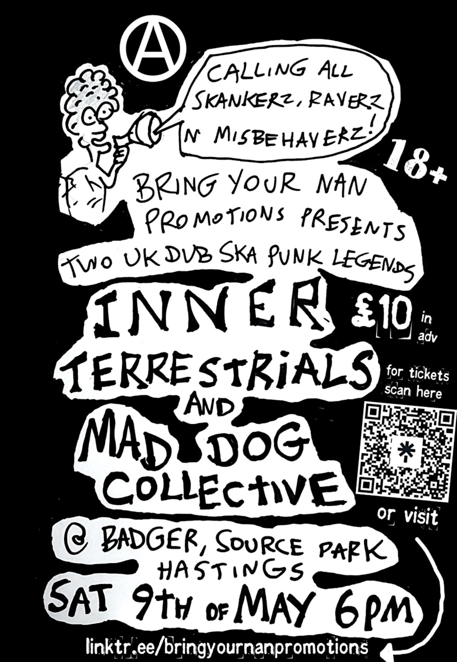 Inner Terrestrials at The Badger, Hastings