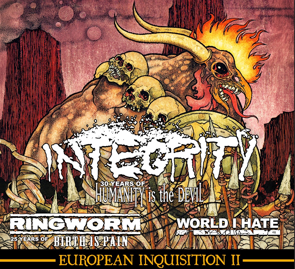 INTEGRITY + RINGWORM + WORLD I HATE + SCATTERED MIND
