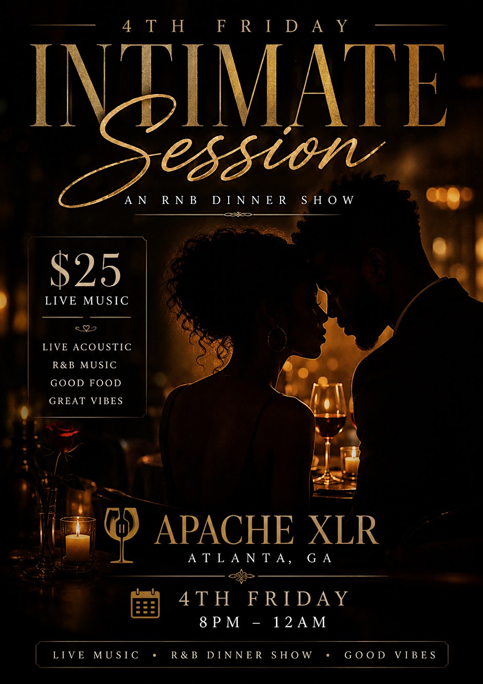 Intimate Sessionz : An Intimate Dinner Show