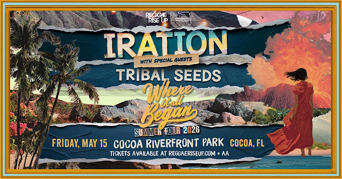 IRATION "WHERE IT ALL BEGAN SUMMER TOUR 2026" - COCOA