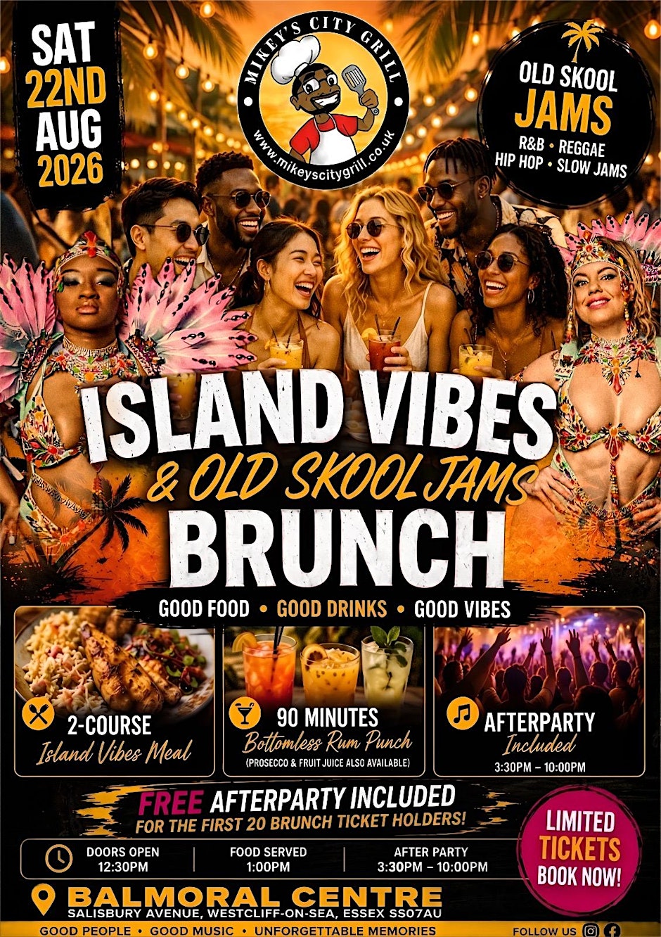 Island Vibes & Old Skool Jams Brunch