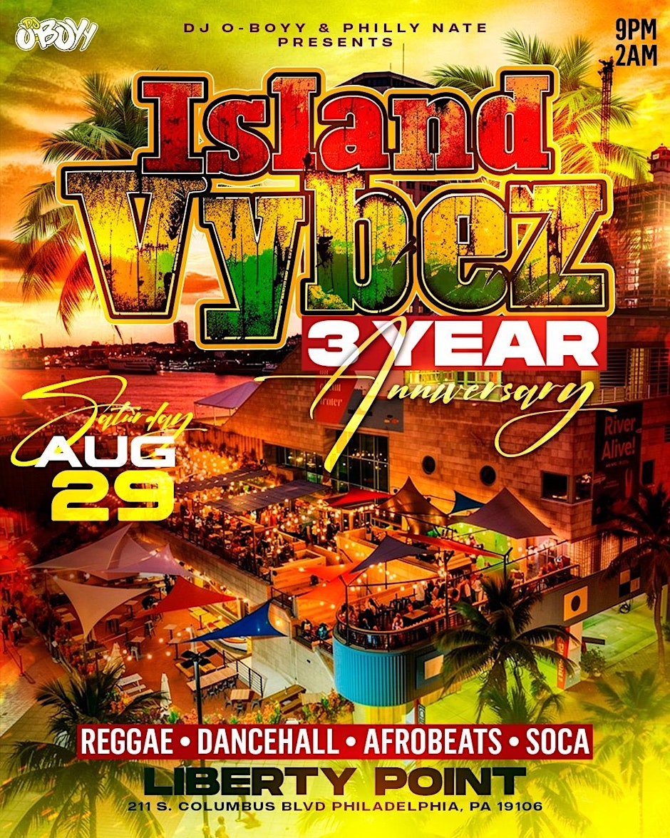 ISLAND VYBEZ: 3YR ANNIVERSARY