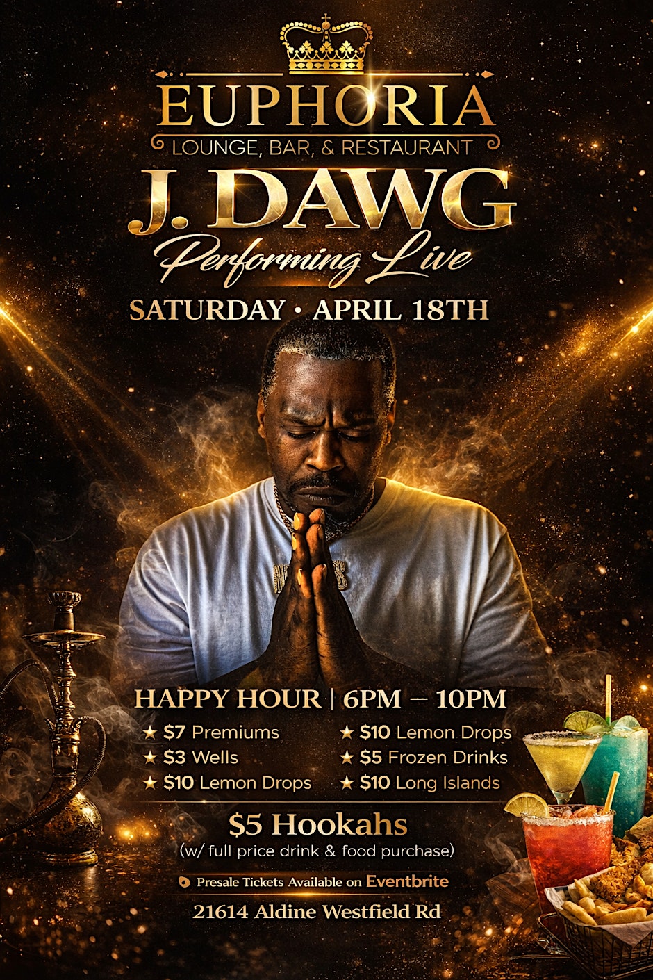 J Dawg Performing Live