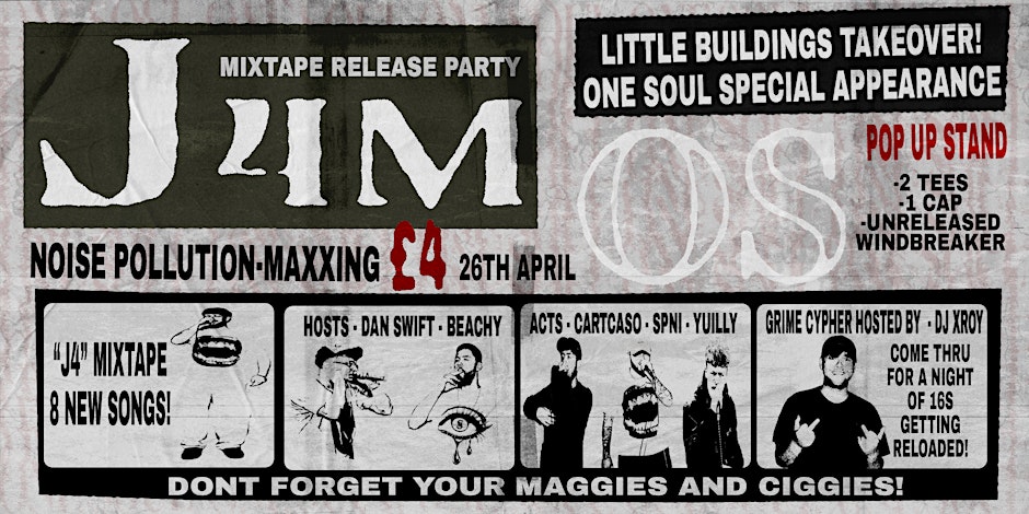 J4M - The 'J4MIXTAPE' Release Party