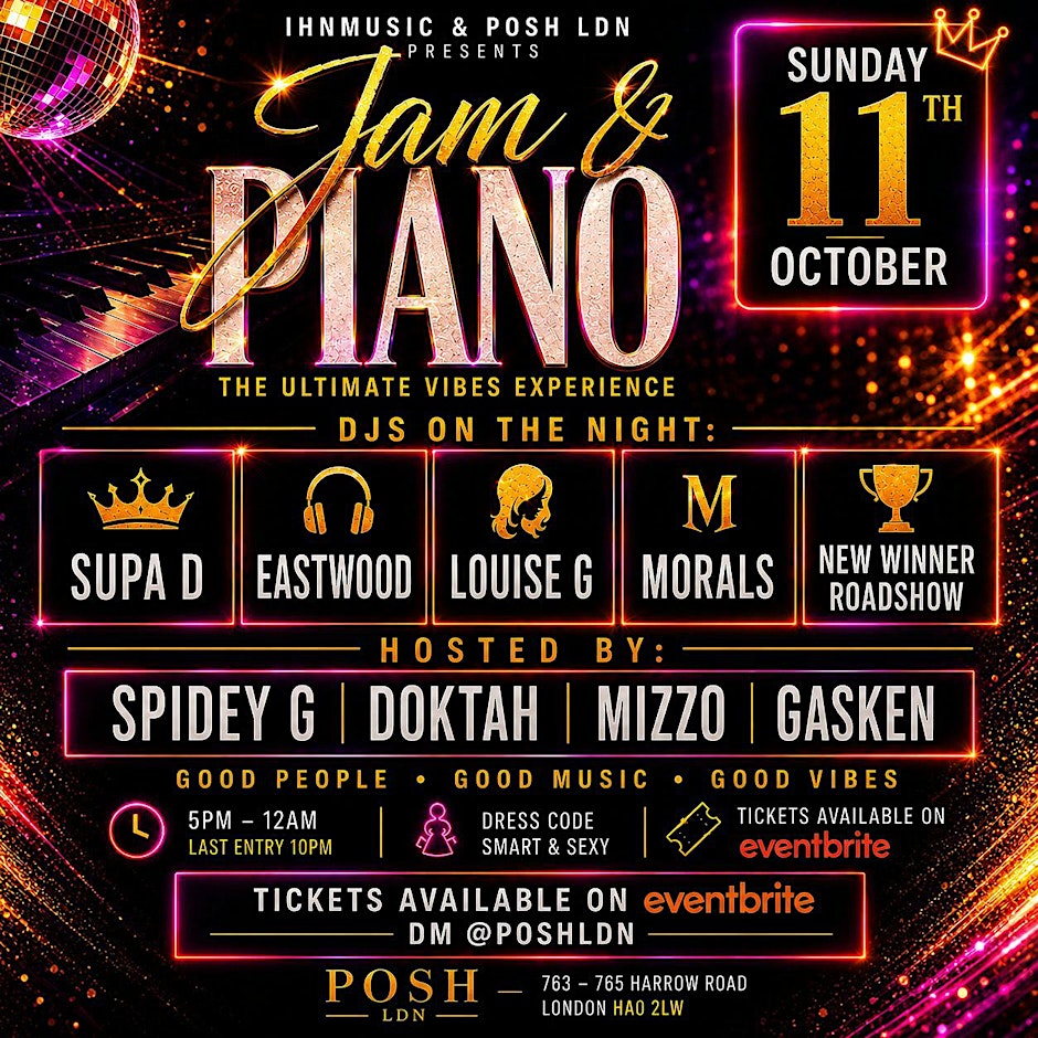 Jam & Piano - The Day Party