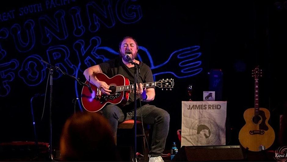 James Reid from the Feelers at Armadillos Lyttelton