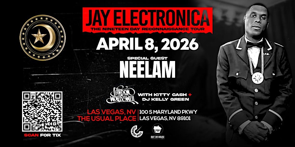 Jay Electronica & Neelam Live at The Usual Place in Las Vegas