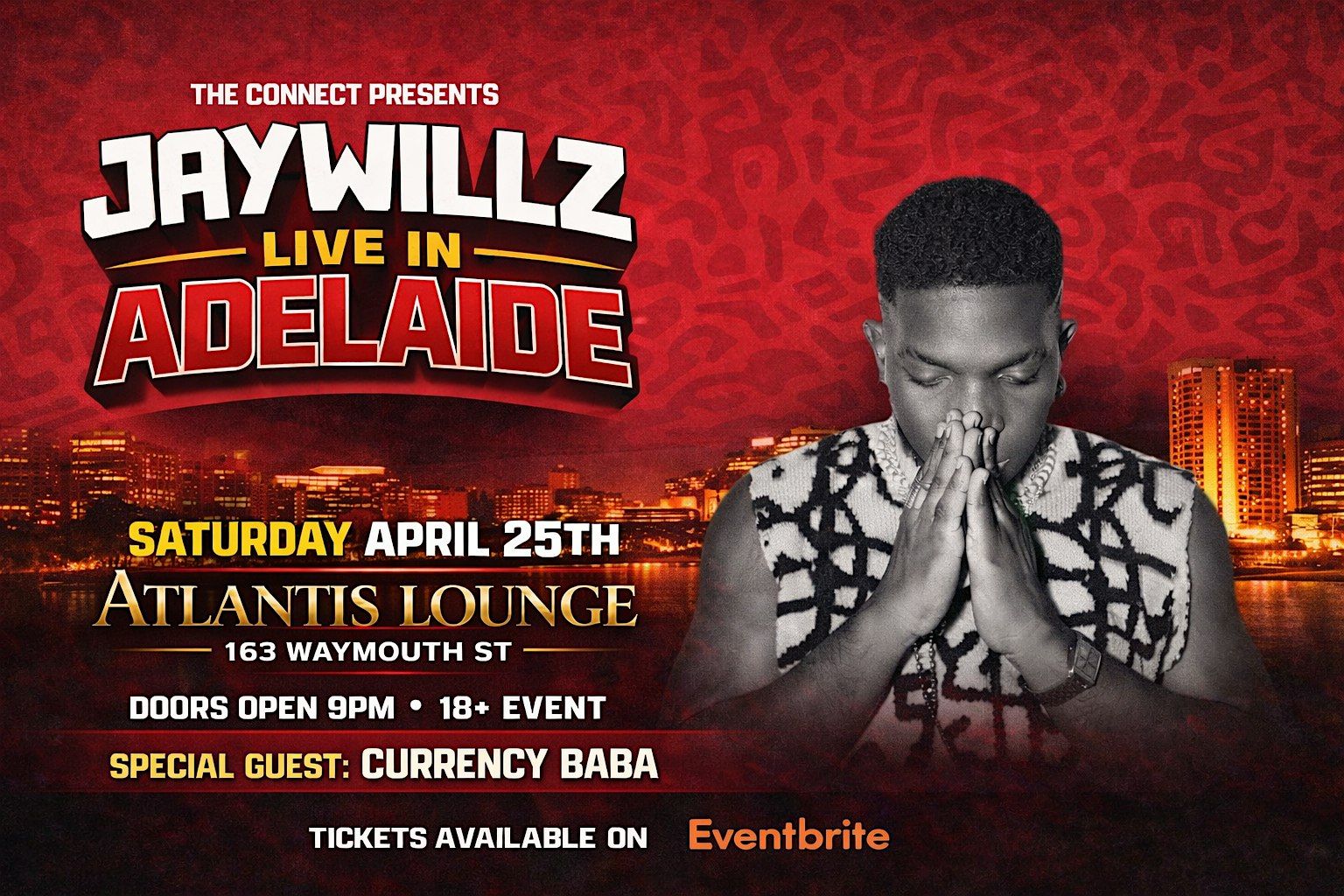 JAYWILLZ LIVE IN ADELAIDE