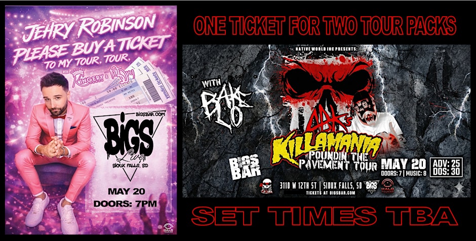 JEHRY ROBINSON | KINGERLY | ANYBODY KILLA | BAKE LO at Bigs bar Live