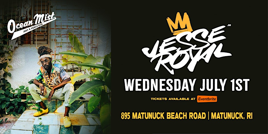 Jesse Royal w/ Special Guest Red Lion @ The Ocean Mist