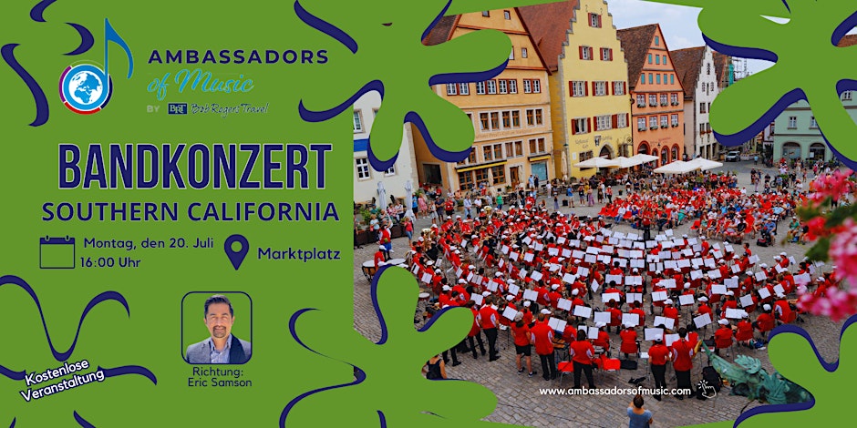 Join the California Ambassadors of Music Band for a Vibrant Performance!