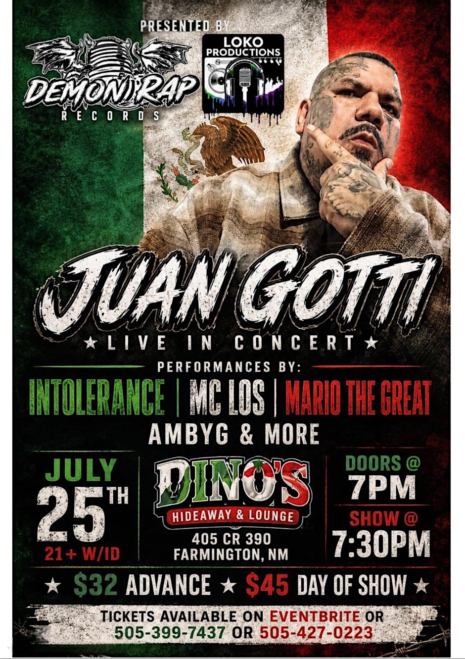 Juan Gotti July 25 2026