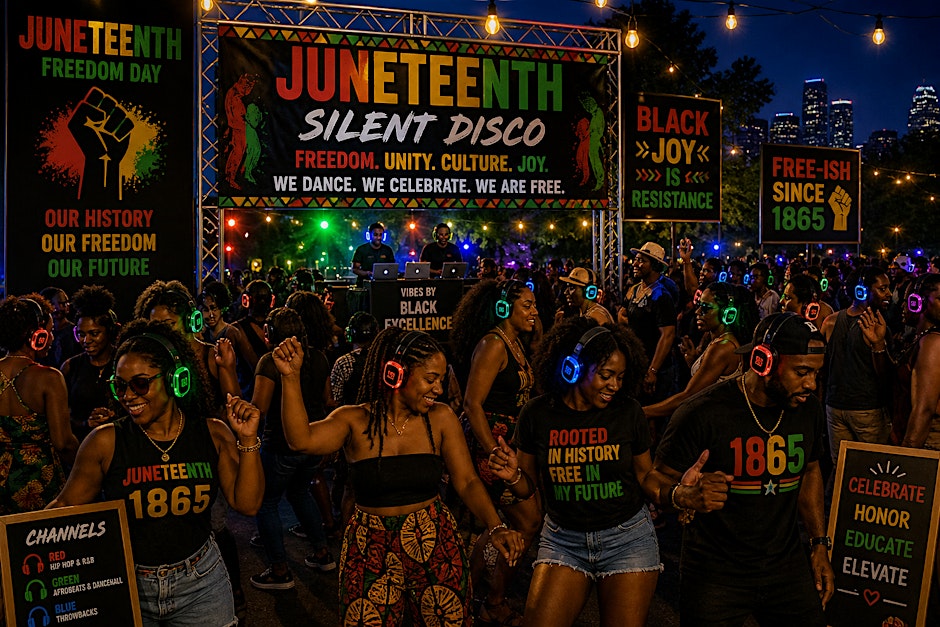 JUNETEENTH OFFICIAL SILENT DISCO