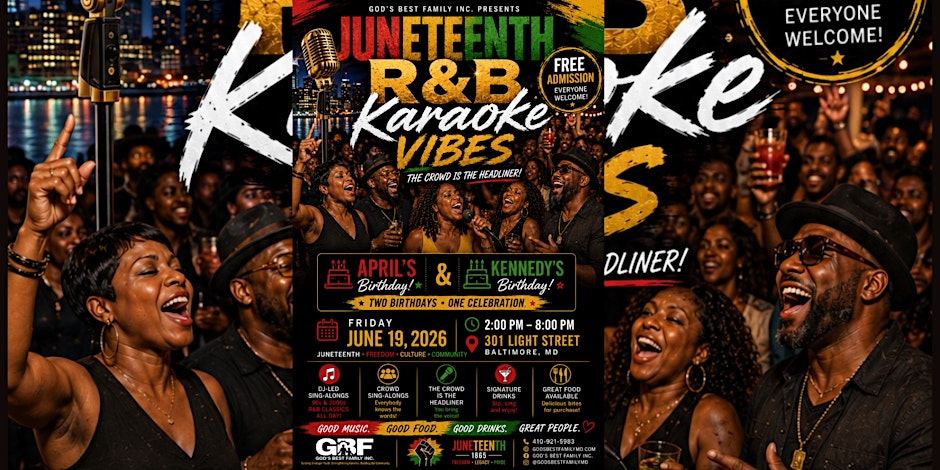 Juneteenth R&B Karaoke Vibes