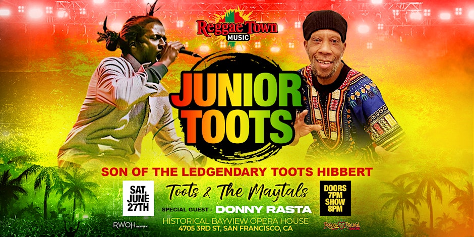 Junior Toots Live: A Tribute to Toots and the Maytals