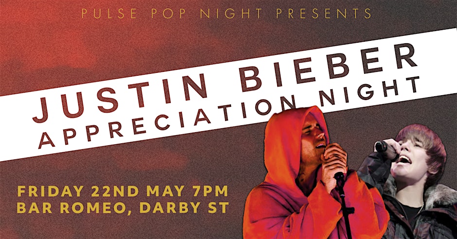 JUSTIN BIEBER APPRECIATION NIGHT - NEWCASTLE