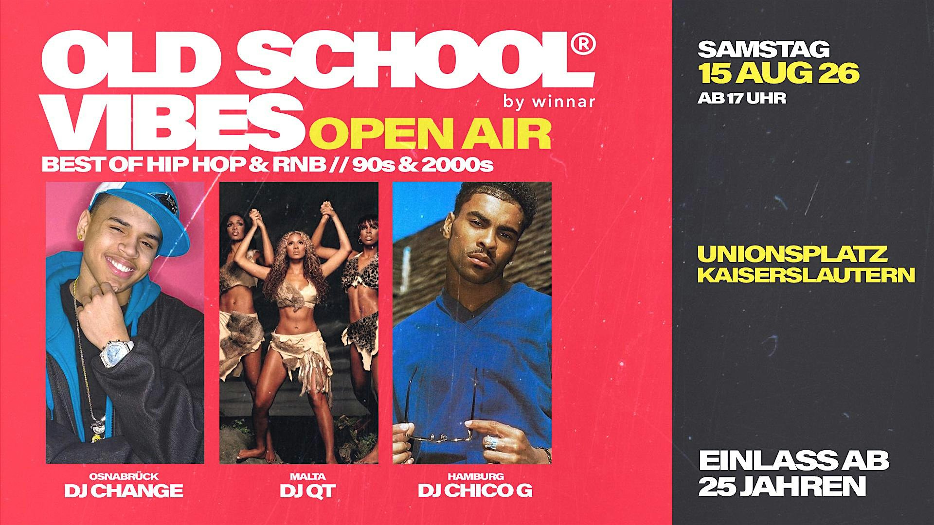 KAISERSLAUTERN OPEN AIR x Old School Vibes - 15.08.2026