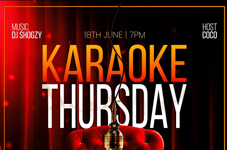 KARAOKE THURSDAY AT LIVE! LOUNGE