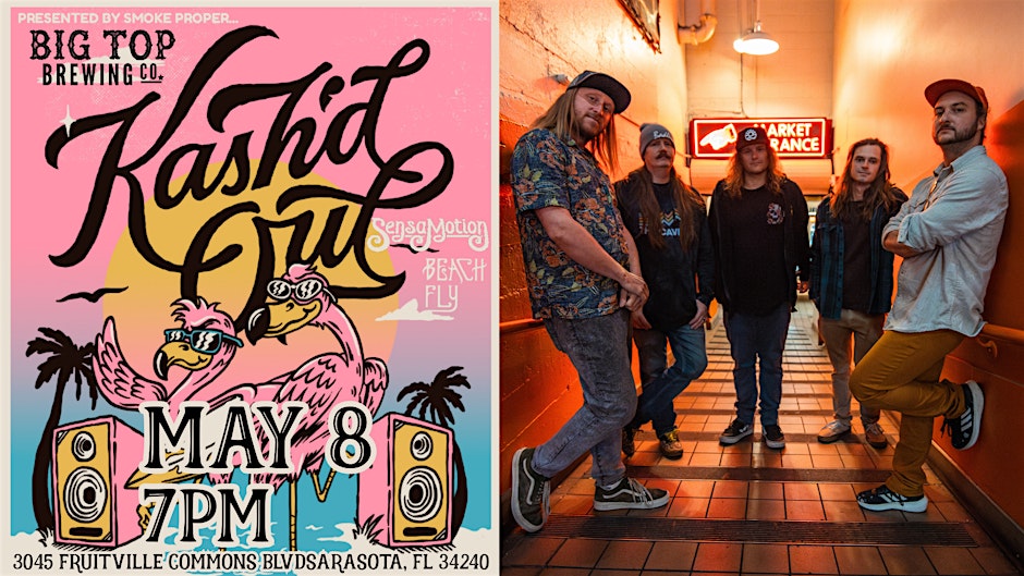 Kash'd Out  with SensaMotion, Beach Fly