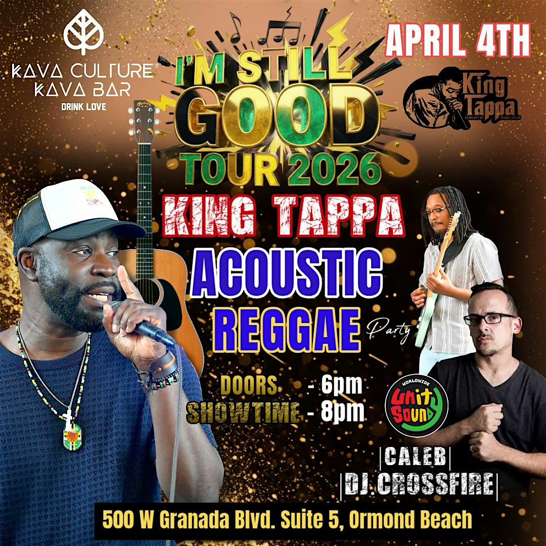 King Tappa Acoustic Reggae Session – Live at Kava Culture Bar