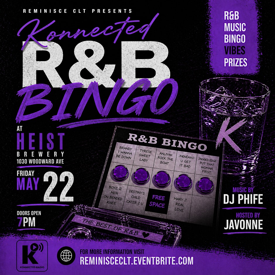 Konnected R&B Bingo Night