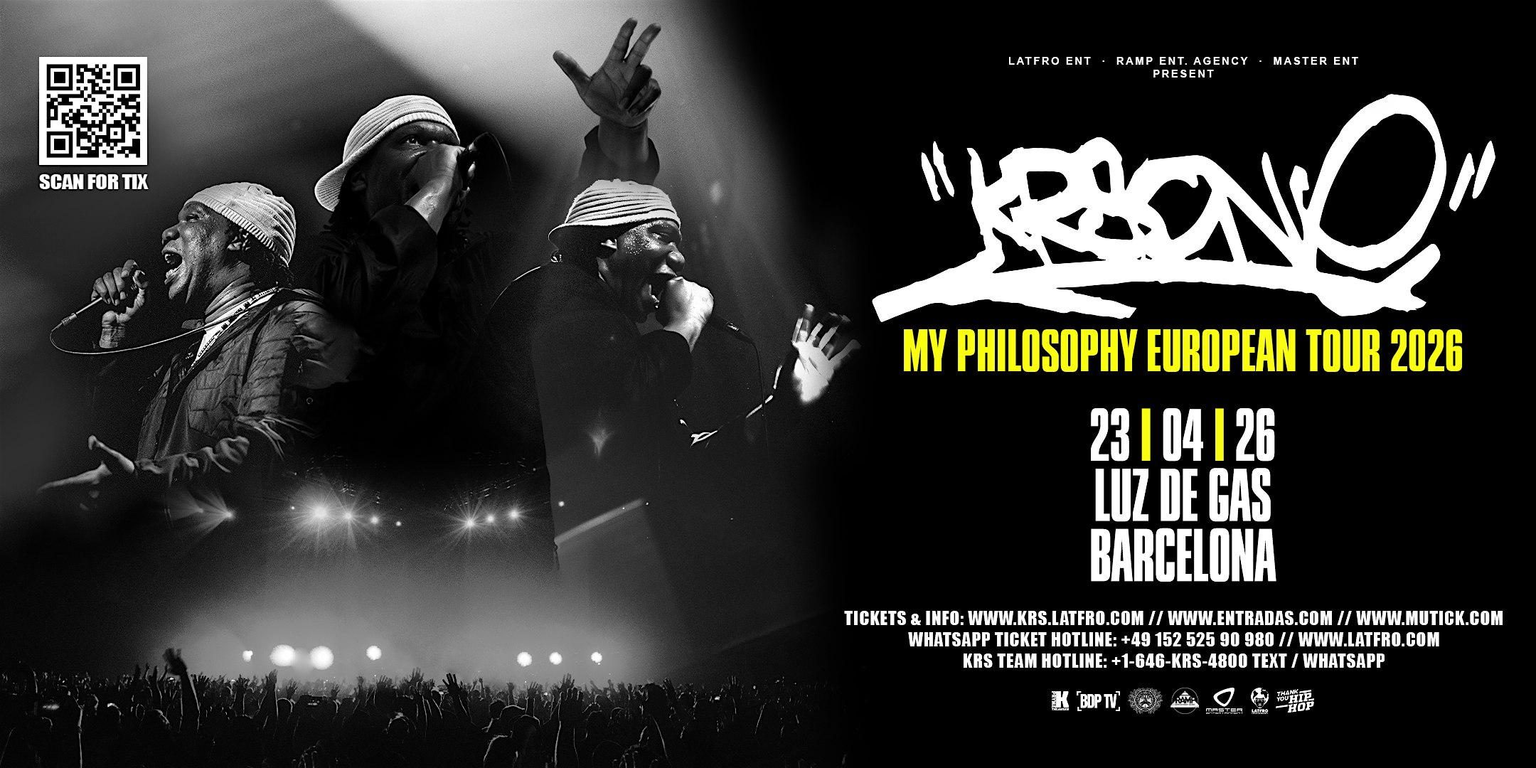 KRS One Live in Barcelona