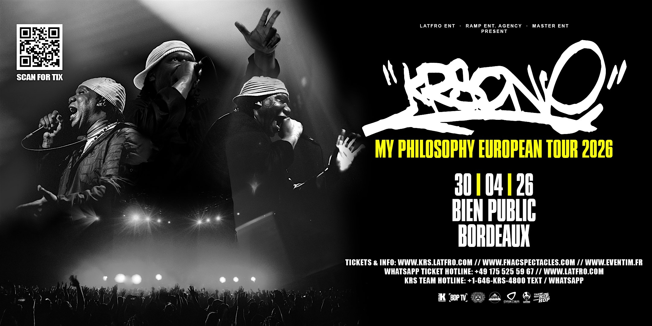 KRS One Live in Bordeaux