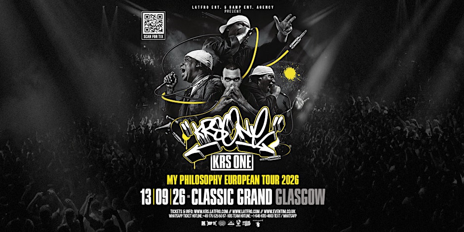 KRS One Live in Glasgow